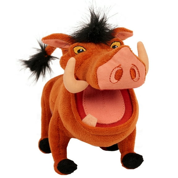 Lion King Pumba Plush Figure 8" 2019 NWT