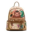 thumbnail image 1 of Lion King - Pumbaa and Timon WondaPop 11" Vegan Leather Fashion Mini Backpack, 1 of 17