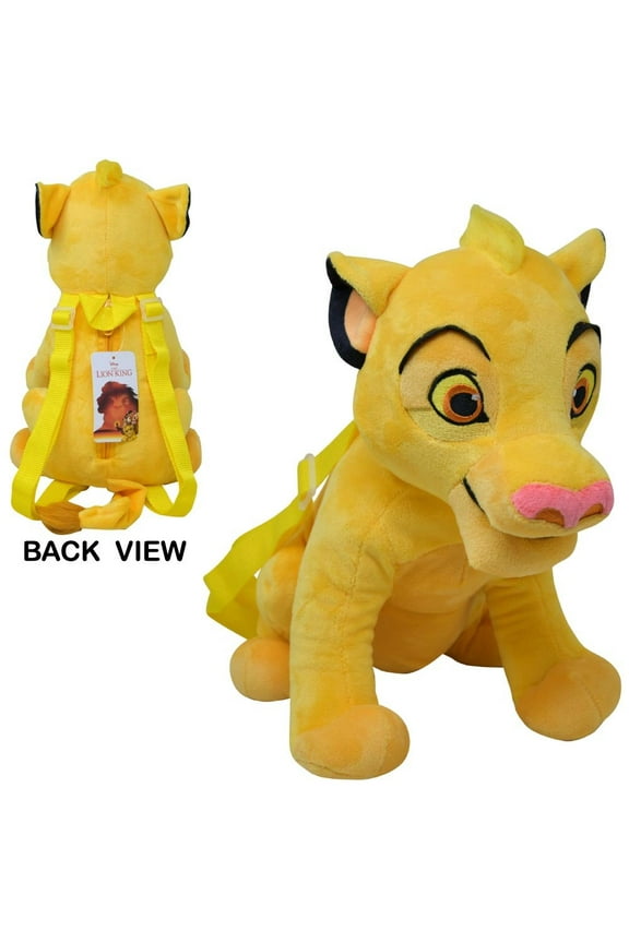 Lion King Simba 14" Plush Backpack