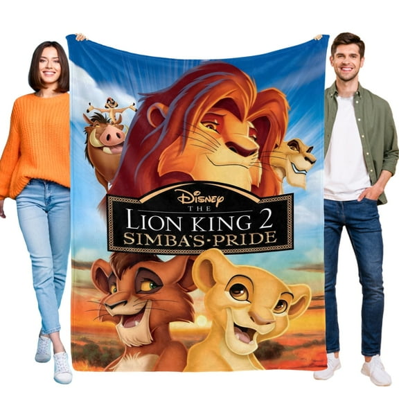 Lion King Simba-Anti-Pilling Flannel Blanket Soft Lightweight Plush Fuzzy Cozy Luxury Blanket for Home and Kitchen Use Perfect for Kids and Adults30"X40"