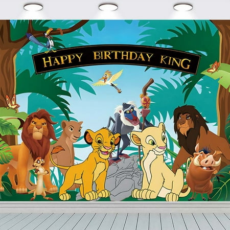 Lion King Simba Background Backdrop Birthday BannerParty Supplies Taspestry Post Taspestry Wall Decor