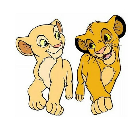 Lion King Simba Edible Cake Topper or Cupcake Topper Decoration (7.5"x10" Rectangle)