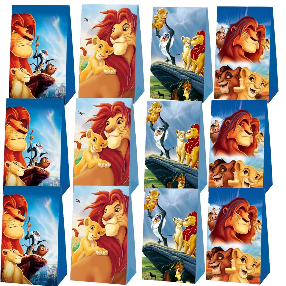 Lion King Simba Party Favor Bags Goodie Treat Decorations Candy Supplies Birthday