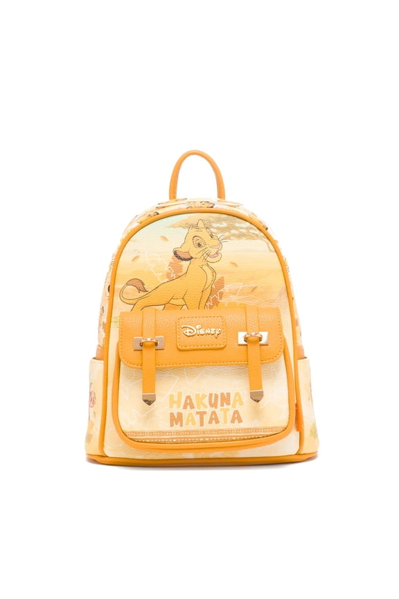 Lion King - Simba WondaPop 11" Vegan Leather Fashion Mini Backpack