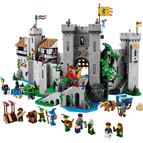 LEGO Icons Lion Knights Castle 10305 Interlocking Block Building Sets