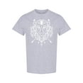 thumbnail image 1 of Lion Line Art Graphic T-Shirt Men -Image by Shutterstock, Male x-Large, 1 of 2