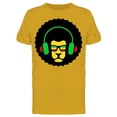 thumbnail image 1 of Lion Listening To Reggae Tee Men's -Image by Shutterstock, 1 of 2