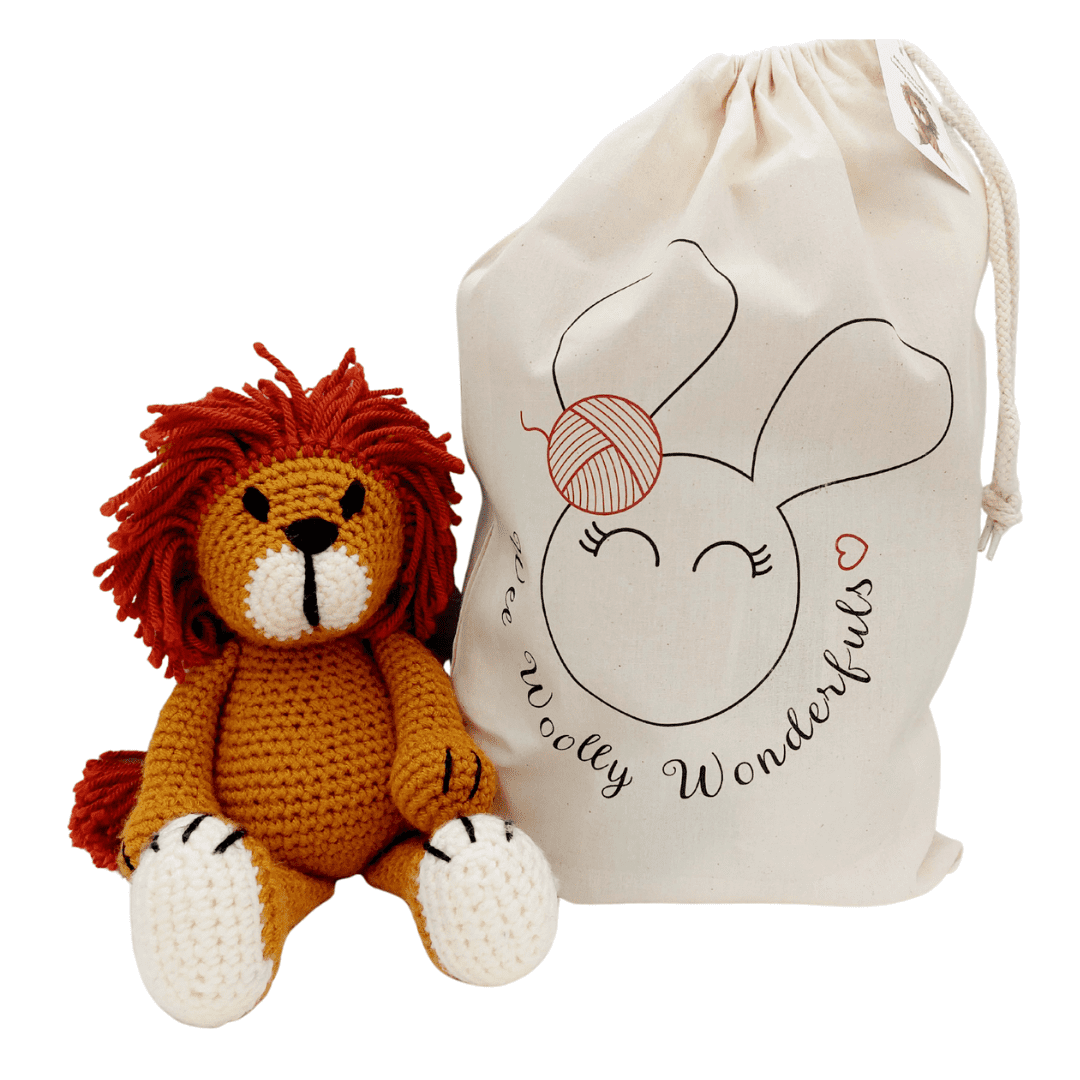 Lion Luxury Crochet Kit - Amigurumi Craft Kit