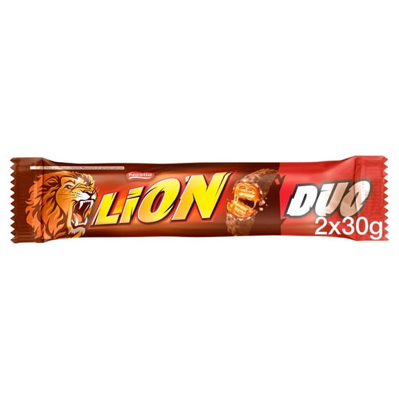 Lion Milk Chocolate Duo Bar 60g (pack of 28)