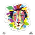 thumbnail image 1 of Lion Modern Art - 5" Vinyl Sticker - For Car Laptop I-Pad - Waterproof Decal, 1 of 1