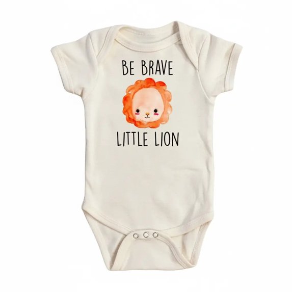 Lion Newborn Baby Bodysuit