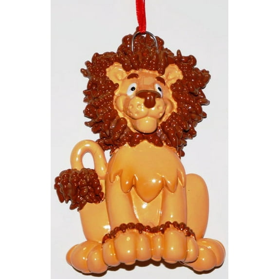 Lion Personalized Christmas Ornament DO-IT-YOURSELF