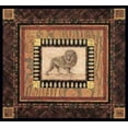 thumbnail image 1 of Lion Poster Print by Pamela Gladding (24 x 24), 1 of 2