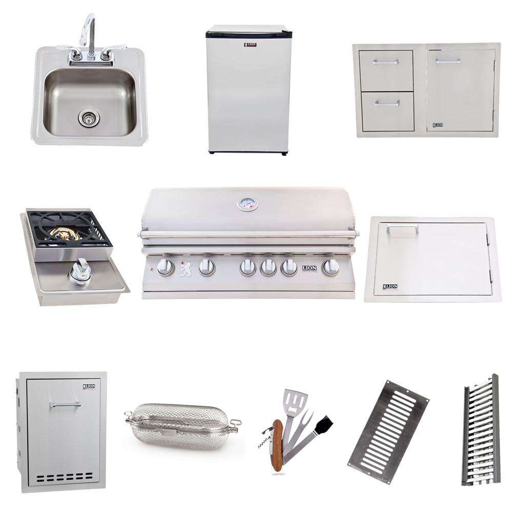 Blackstone 10Piece Griddle Accessory Kit 13”x 15.5”x 16”