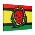thumbnail image 1 of Lion Rasta Color Canvas Wall Art-Jamaica-Beautiful Art-Modern Wall Decor, 1 of 4