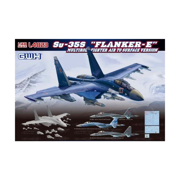 Lion Roar Su-35S "Flanker-E" Multirole Fighter (Air to Surface Version) New