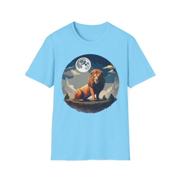 Lion Shirt, Shirt with Lion, Animal Tee, Shirt with Animals