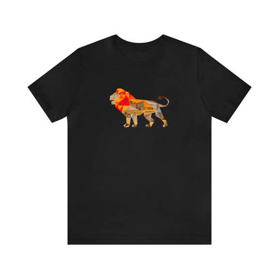 Lion Short Sleeve Relaxed Fit Graphic T-Shirt Ft. Different Cities