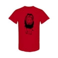 thumbnail image 1 of Lion Sketch Design T-Shirt Men -Image by Shutterstock, Male Medium, 1 of 2
