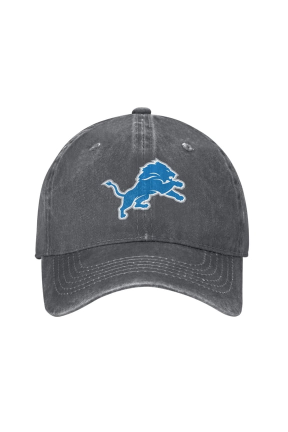 Lion Sport Logo Cowboy Hat Baseball Hat Trucker Hat For Men Women Retro Denim Hats Baseball Cap Dad Hat