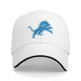 thumbnail image 1 of Lion Sport Logo Men Women Sandwich Cap Classic Baseball Capunisex Adjustable Casquette Dad Hat, 1 of 5