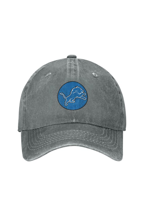 Lion Sport Logos Adult Adjustable Classic Washed Casquette Cap Hat Baseball Cap For Man For Woman