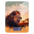 thumbnail image 1 of Lion Trees Clouds Food Scale Digital Kitchen Scale Waterproof Tempered Glass Tare Function 11 lb for Baking Cooking Meal Prep, 1 of 7