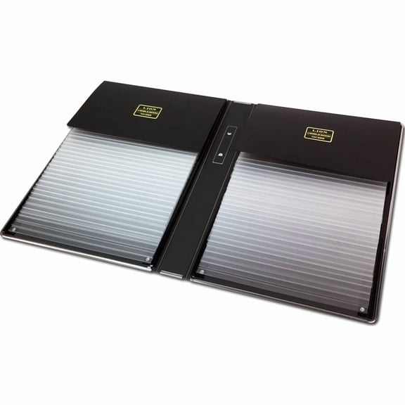(Price/EACH)LION 285-N Book type, 50 removable pockets