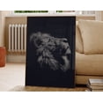 thumbnail image 1 of Lion Wall Art Print, Unframed Paper Poster 11x14in, 1 of 4