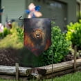 thumbnail image 1 of Lion Wind Fire Garden Flag 18" x 12.5" Double Sided Yard Lawn Outdoor Decor Small Yard Flags, 1 of 6