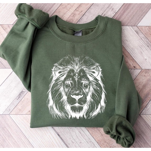 Lion face shirt, majestic Lion Shirt, wild Lion shirt, animal lover shirt, animal shirt, animal face shirt, African Tribal shirt, zoo shirt, F7299 Tshirt All Size S-5XL