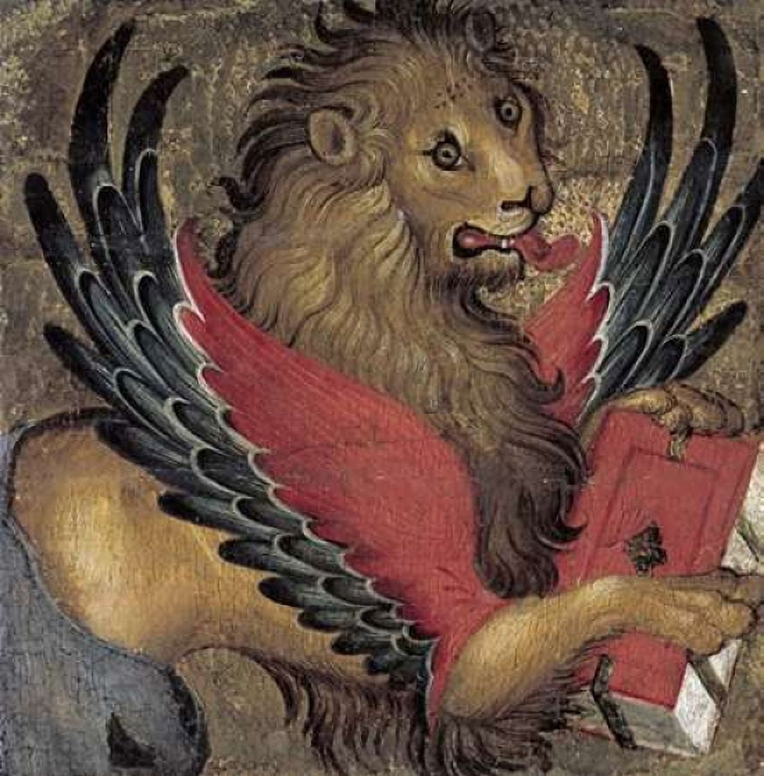 Lion in Majesty Canvas Art - Michele Giambono (24 x 24)