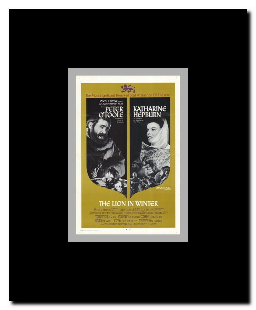 Lion in Winter Framed Movie Poster