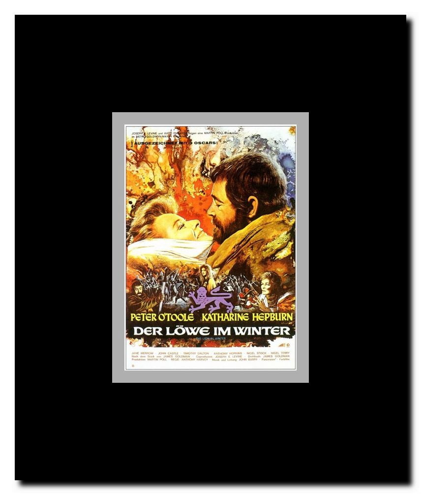 Lion in Winter Framed Movie Poster