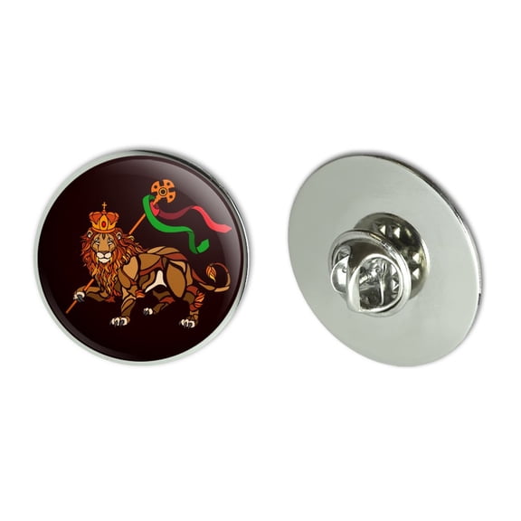 Lion of Judah Bible  Metal 1.1" Tie Tack Hat Lapel Pin Pinback