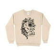 thumbnail image 1 of Lion of Judah Floral Graphic Sweatshirt, Christian Bible Verse Inspirational, Unisex Pullover, Faith Based Clothing, Revelation 5:5, 1 of 11