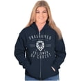 thumbnail image 1 of Lion of Judah Follower of Christ Zip Up Hoodie Men's Women's Brisco Brands S, 1 of 6