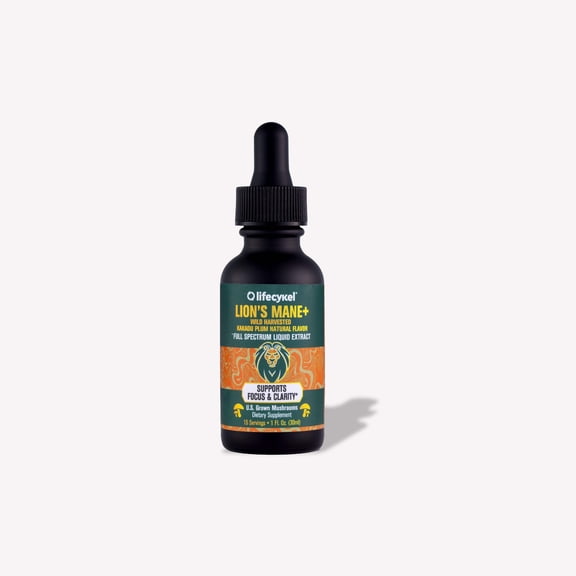 Lifecykel Lion's Mane Mushroom Extract 1oz
