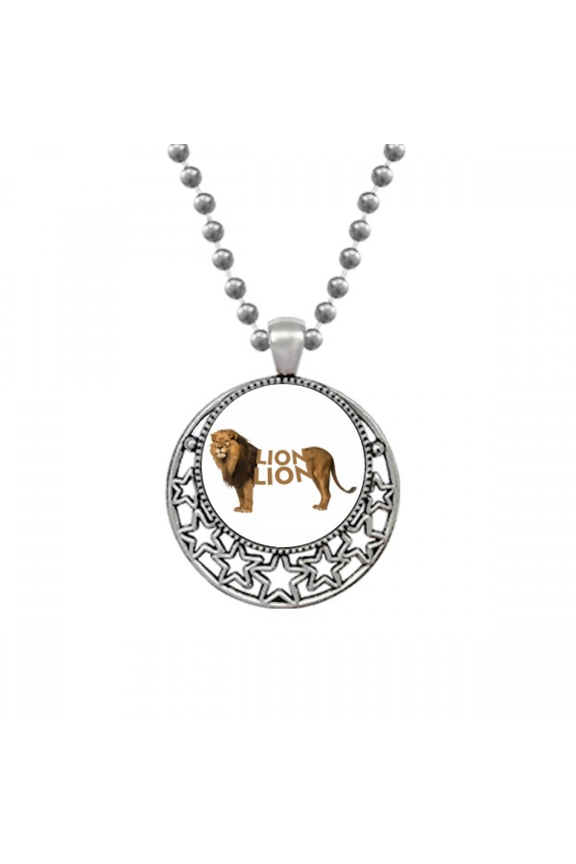 Lion's Power Separates Body Necklaces Pendant Retro Moon Stars Jewelry