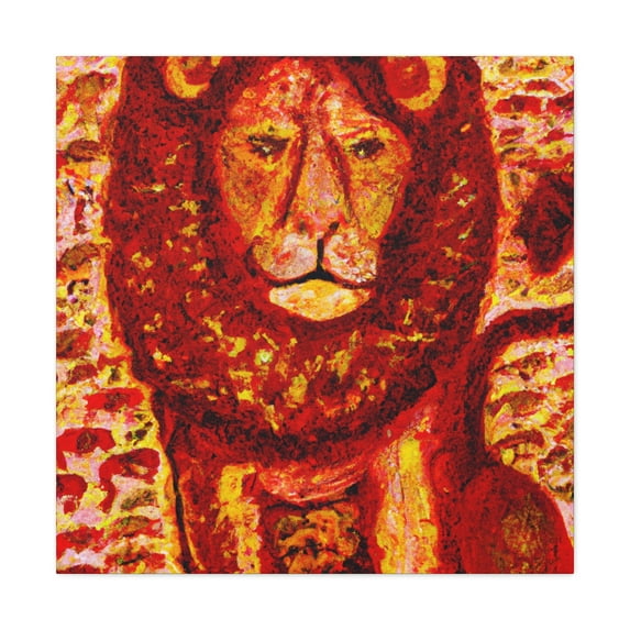 Lion's Regal Majesty - Canvas
