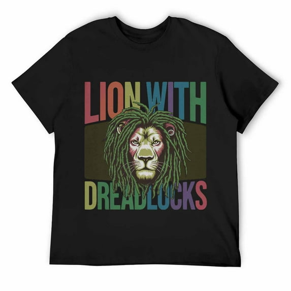 Lion with dreadlocks. Shirt Alzheimer'S Ribbon T-Shirt