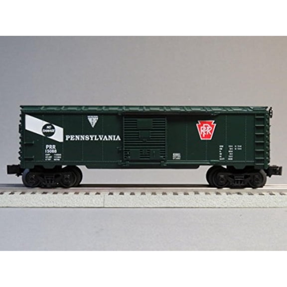 LionChief PRR Pennsylvania BOXCAR Green 15088