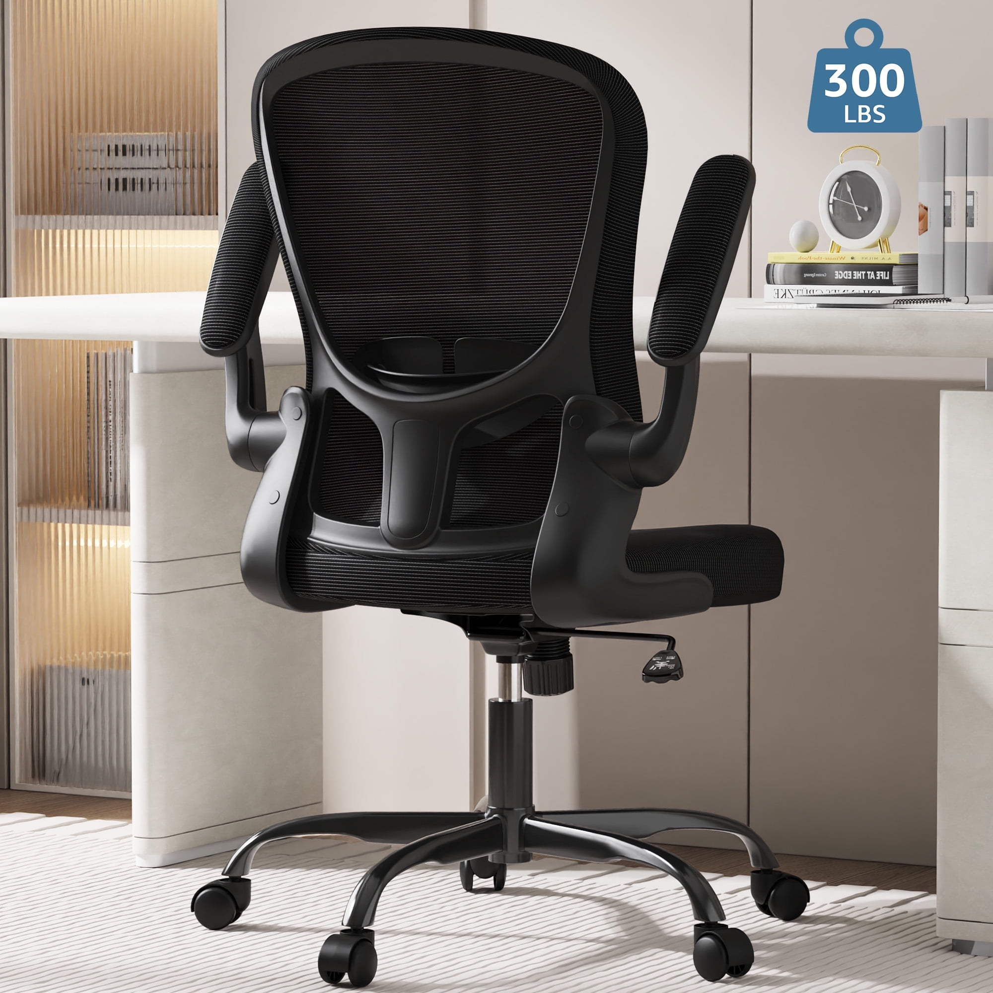Home office chair lumbar support discount