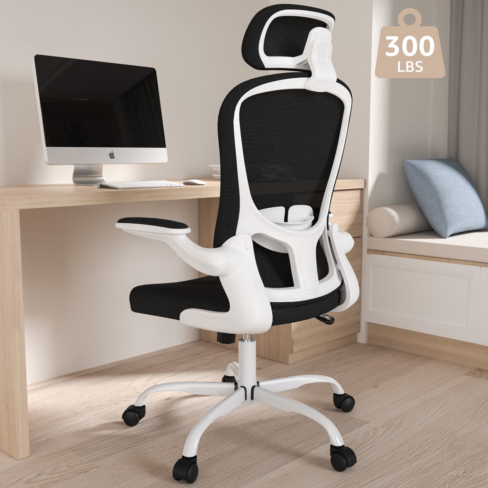 Lioncin Office Chair, High Back Ergonomic Desk Chair, Breathable Mesh
