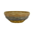 thumbnail image 1 of Lione Decorative Bowl, Glossy Brown and Gray Glazed Ceramic, 16 Inch, 1 of 5
