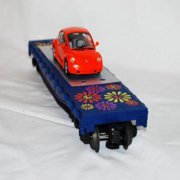 Lionel LIO19444 Flat Car with Vw Bug