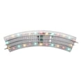 thumbnail image 1 of Lionel 2025020 036 Curved Lighted Fastrack with Multi-Colored Lights (Pack of 4), 1 of 4