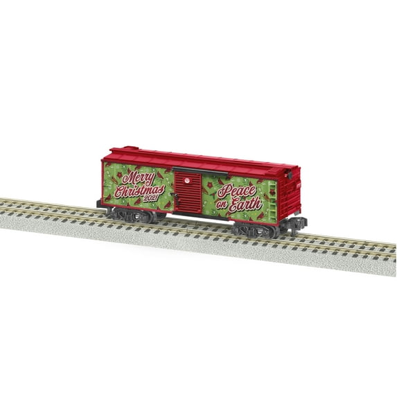 Lionel 2119020 S Gauge American Flyer 2021 Christmas Boxcar