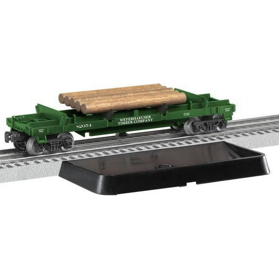 Lionel 6-82054 O Gauge Weyerhaeuser Log Dump Car