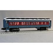 Lionel 6-84328-C / 2123130-C The Polar Express Silhouettes Passenger Car - Snow TOP Design!